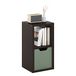 Furinno Cubicle open rug decoratieve kubus opbergorganizer, 2-kubus, donker eiken