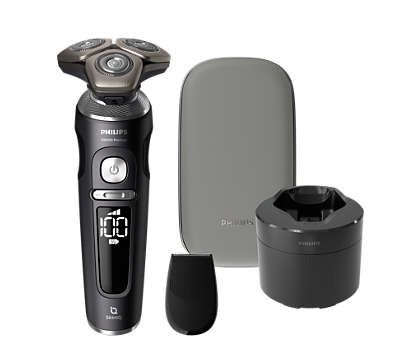 Philips Shaver S9000 Prestige SP9840/32 - Elektrisch scheerapparaat - Nat en Droog - Grijs