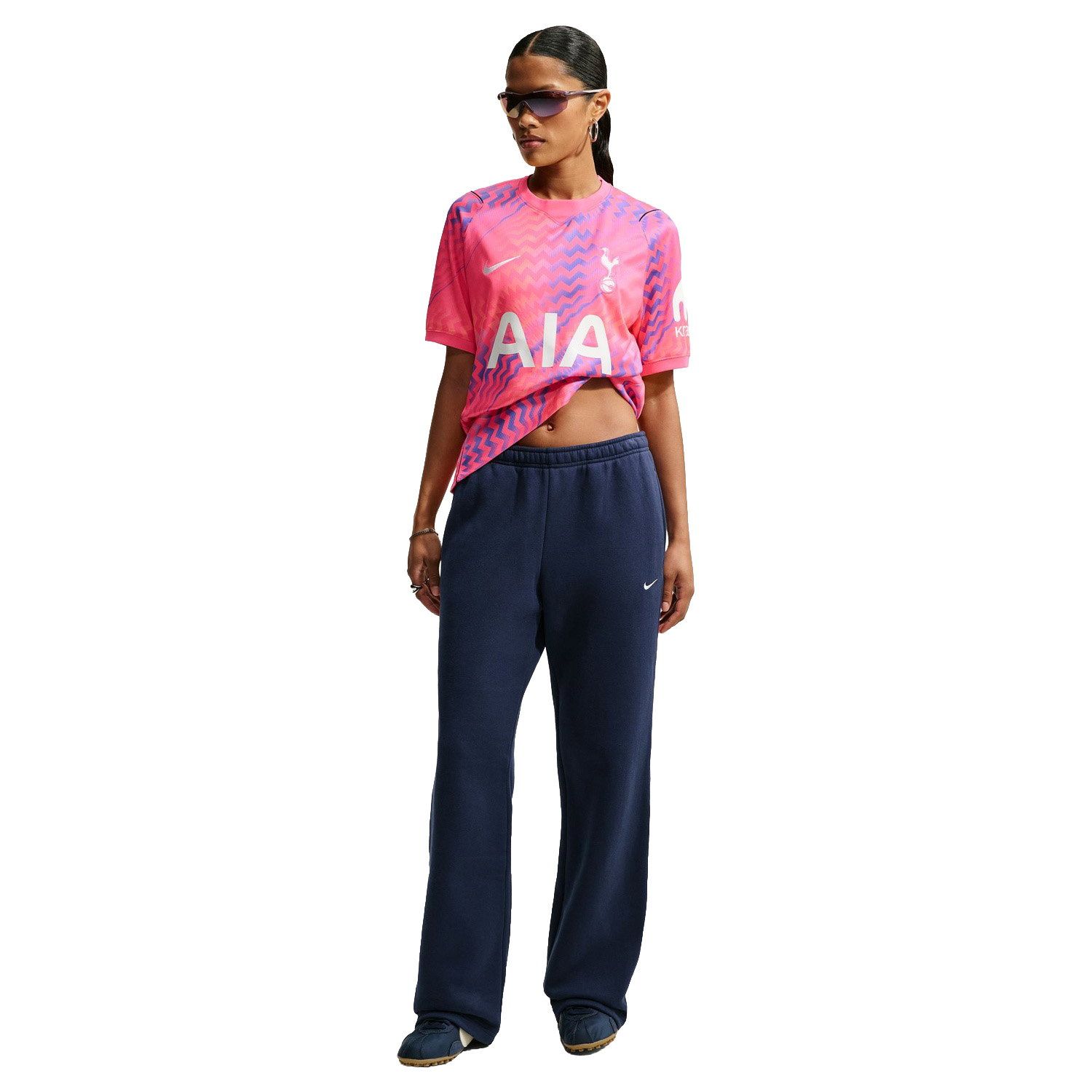 Nike Studio Fleece Mid Rise Standard Open Hem Pant