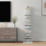 en.casa Boekenkast Eksjö schap 150x39x39 cm wit