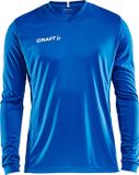 Craft Squad Jersey Solid LS Shirt Heren Blauw/Wit XXL