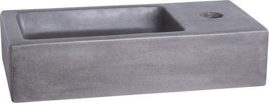 Differnz Ravo Fontein - Donkergrijs Beton - 38.5x18.5x9cm
