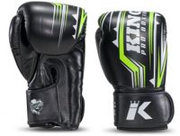 King Pro Boxing Spartan 5 Bokshandschoenen - Zwart/Groen - 16 oz