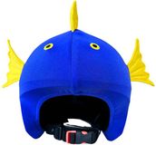 COOLCASC® Icare Distribution SAS Coolcasc Blauwe vis skihelmhoes - Unisex - One size