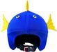 COOLCASC® Icare Distribution SAS Coolcasc Blauwe vis skihelmhoes - Unisex - One size
