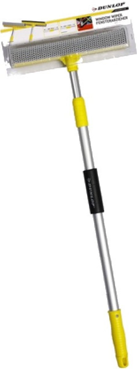 Dunlop Raamtrekker Met Telescopische Steel 70 - 110 Cm Geel