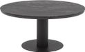 Goossens Tuintafel Cannes - Leefbeton - zwart - 160 x 75 x 160 cm