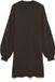 Vero Moda VMNANCY LS FUNNELNECK DRESS NOOS Jurk Dames Donkerbruin XL