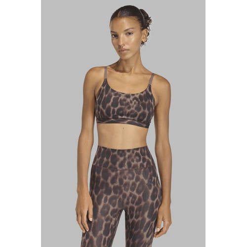 adidas Performance sport-bh light support Optimé panterprint