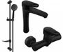 Mexen Kama DF75 set de douche, noir