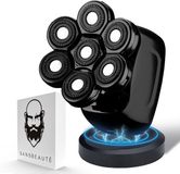 Sansbeauté® Skull Sharp PRO Scheerapparaat Mannen – Trimmer - Tondeuse - Electric Face & Head Shaver - Hoofd Kaal Scheren – Nat & Droog - Elektrisch