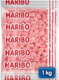 Haribo Frambozenhartjes - snoep - 1kg zak