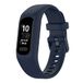 Strap-it siliconen bandje - donkerblauw - Geschikt voor Garmin Vivosmart 5