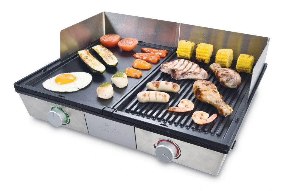 Sanyo Deli Grill Tafelblad - Elektrisch - Zwart/Zilver - 2200W