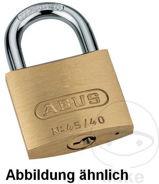 ABUS Cilinderhangslot 45/50 gelijksluitend 68 mm