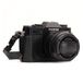 MegaGear MG957 Ever Ready lederen camera halve tas met draagriem, compatibel met Fujifilm X-T30, X-T20, X-T10 - zwart