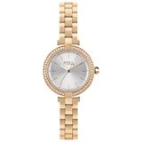 BREIL SYBILLE Dames Polshorloge - Zilverkleurig/Goudkleurig Staal - Mineraalglas - Quartz - 5 ATM