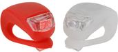 Benson Fietsverlichting/Fietslampjes Set - LED - Siliconen - Voor en Achter Licht