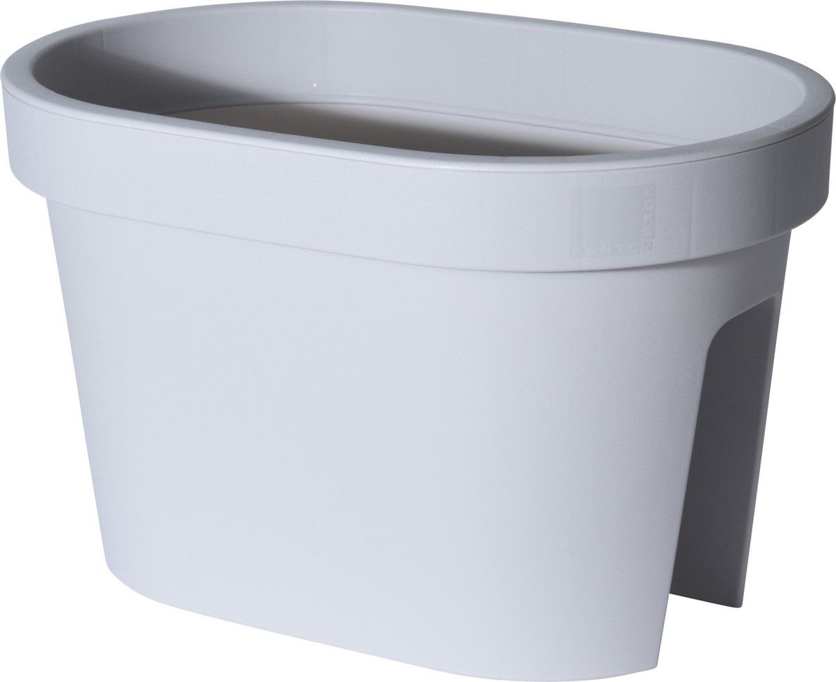 Nampook Balkonbak 27x40x25 cm - Licht Grijs