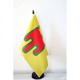 AZ FLAG Tafelvlag Auvergne 21x14 cm Polyester 100D Plastic Voet