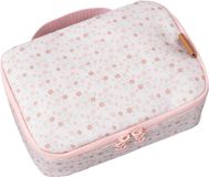 Fresk Kleine Koeltas Kind 2.5 L – Lunchtas Meisjes – Thermische Lunch Koeltas - Met Bestekvak - Waterafstotende Lunchtas - Roze - Garden Flowers