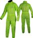 A-Pro Motorcycle Motorbike Waterproof Full Body One 1 pc Rain Over Suit Fluo Green M