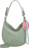 Fritzi aus Preußen Schoudertas Fritzi Hobo Vintage Shoulder Bag Sage Groene