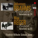 Outhere Friedrich Wilhelm Schnurr Brahms/Reger: Piano Music (CD)