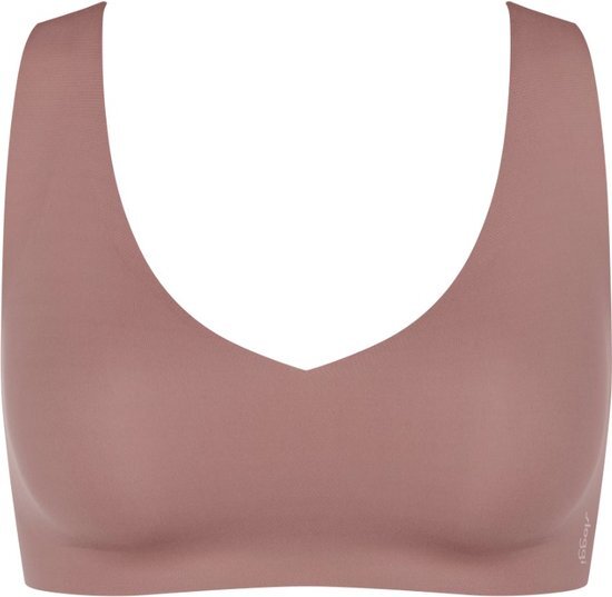 sloggi ZERO Feel 2.0 Bralette Dames Beha - CACAO - Maat L