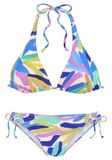 s.Oliver Bikini blauw / geel / pink / wit