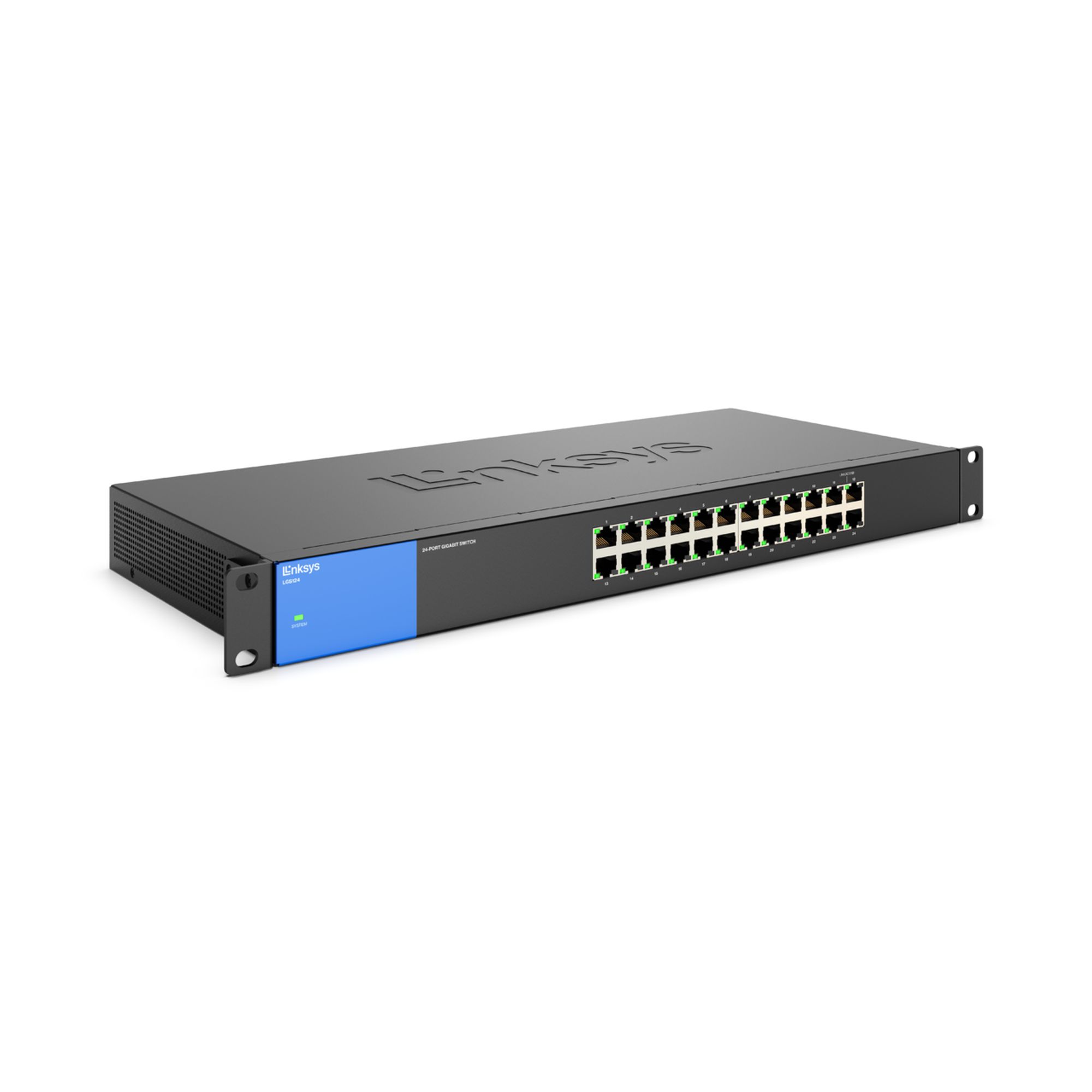 Linksys LGS124 - 24-poorts Gigabit Ethernet Switch - Unmanaged