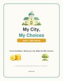 My City, My Choices: A Decision-Making and Money Skills Activity Book for Kids Ages 7–10