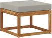 vidaXL Voetenbank Massief Acacia Hout Naturel