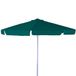 Verdek Parasol Aluminium Polyester Donkergroen 3x3m