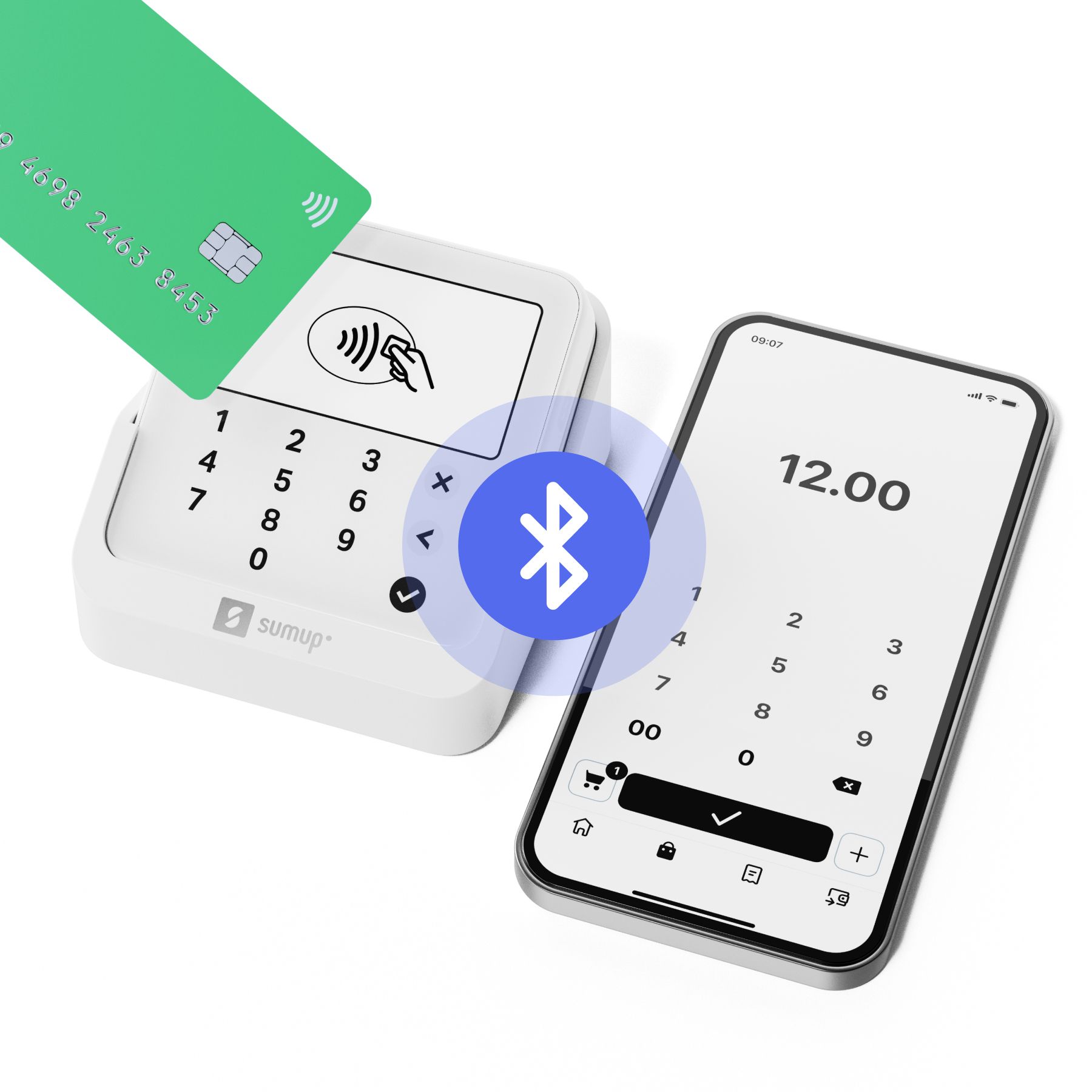 SumUp Solo Lite Mobiel Pinautomaat & Oplaadstation