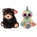 TY - Peluche - Beanie Buddy - Kodi Bear & Cooper Sloth