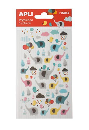 Apli Kids Sticker Tas Olifant (15047)