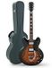 Hartwood Revival Legend TR semi-akoestische gitaar & harde koffer, Sunburst
