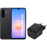 Samsung Galaxy A18 128GB Zwart 4G + BlueBuilt Oplader 30 Watt Zwart