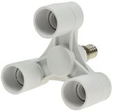 Meervoudige E14 3-voudige fittingadapter voor fotostudio, softbox, lampenkap