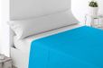 Miracle Home. Hoeslaken, zacht en comfortabel, 100% geborstelde microvezel, kreukvrij en anti-peeling, 210 x 270 cm, voor bedden van 135 cm, turquoise