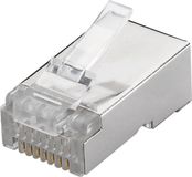 Goobay CAT6 RJ45 Connector Plug - STP - RJ45 - Ethernet Cable Connector - 93829
