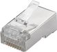 Goobay CAT6 RJ45 Connector Plug - STP - RJ45 - Ethernet Cable Connector - 93829
