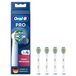 Oral-B Deep Cleaning Opzetborstels, 4 pièces, Blanc