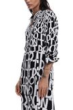 Desigual Vest_Tripoli robe décontractée pour femmes, Noir, S