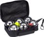 Get & Go Jeu de Boules Set VI - 6 Ballen - Chroom