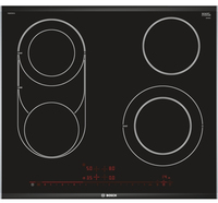 Bosch Serie 8 PKM675DP1D - Inbouw Keramische Kookplaat - Zwart/RVS - 4 Zones