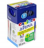 Carioca Sfera Blauwe Ballpointpennen (50 stuks)