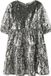NAME IT - NKFRISCING 3/4 SL DRESS - Meisjes - Jurken