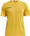Craft Squad Shirt Korte Mouw Heren - Geel | Maat: 3XL